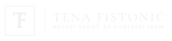 Tena Fistonić - sudski tumač za engleski jezik, Zagreb